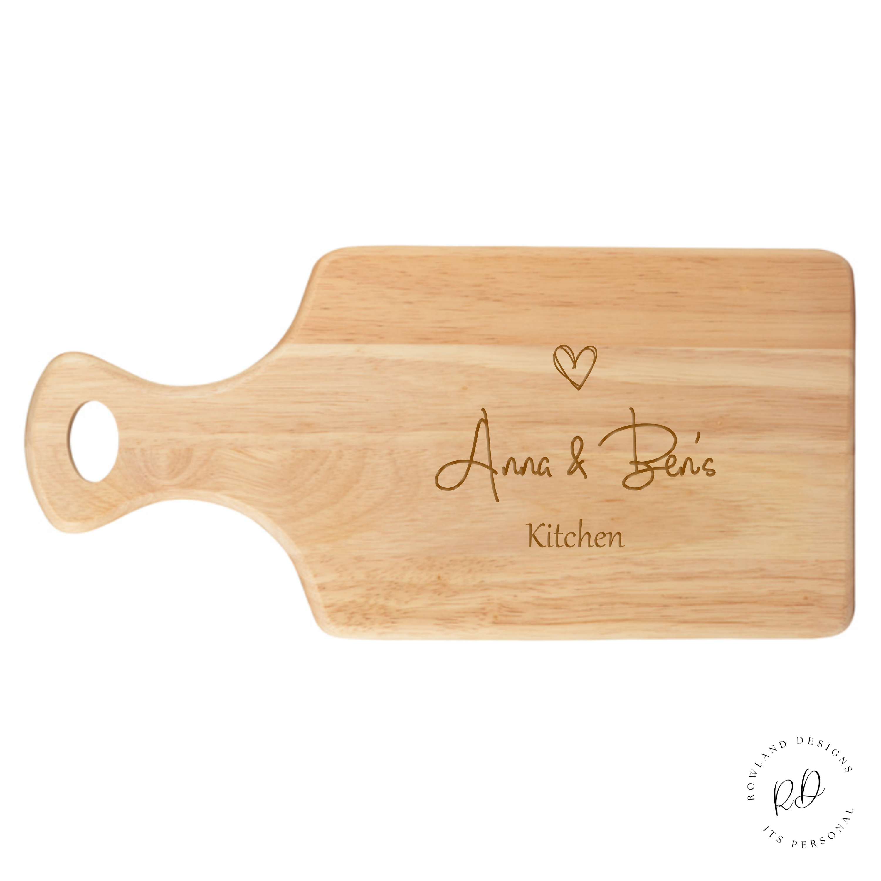 Elegant Personalized Serving Board perfect for hosting occasions