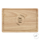  Wooden chopping board with 'Home Sweet Home' engraving, ideal gift for new homeowners, crafted from high-quality wood.