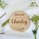 Cherish memories with our personalized Baby Announcement Plaque.