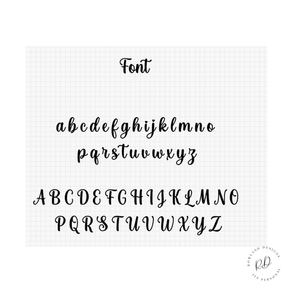 Font style is bubble type very cute